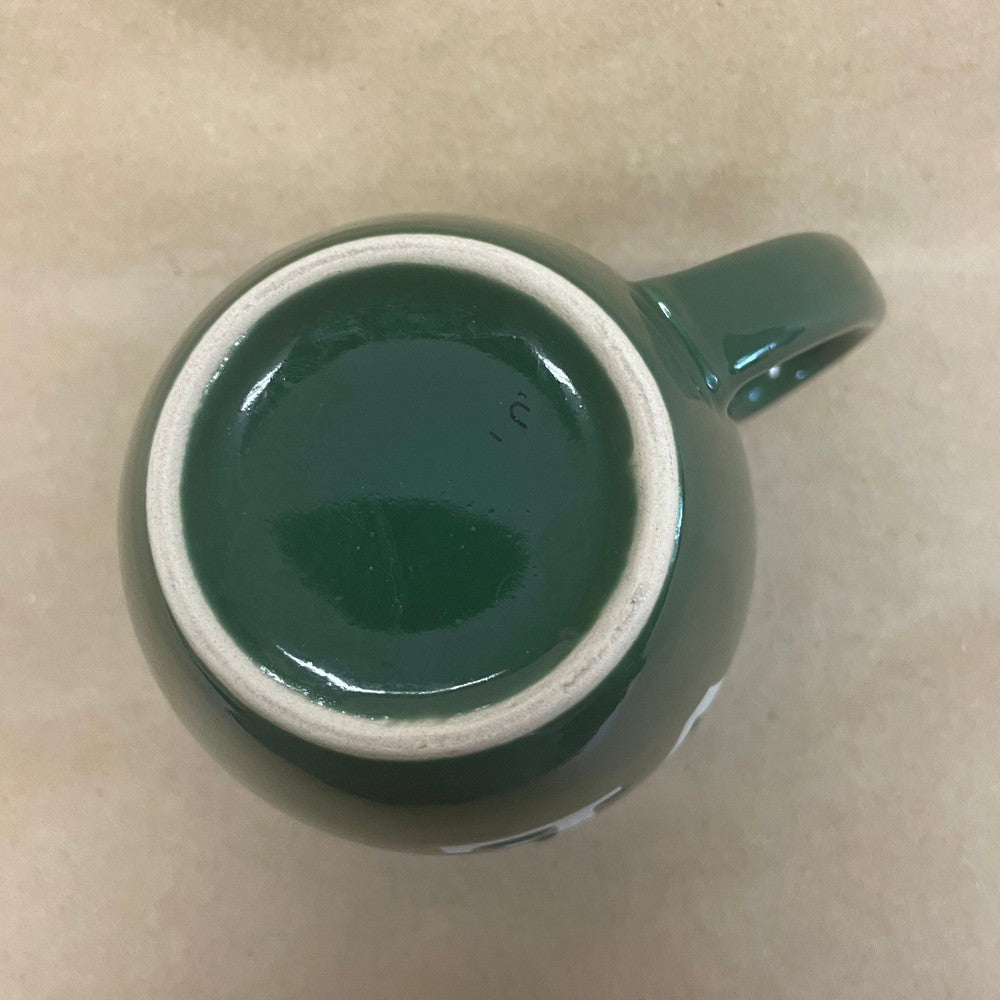 LOVE Irish Shamrock Etched Mug